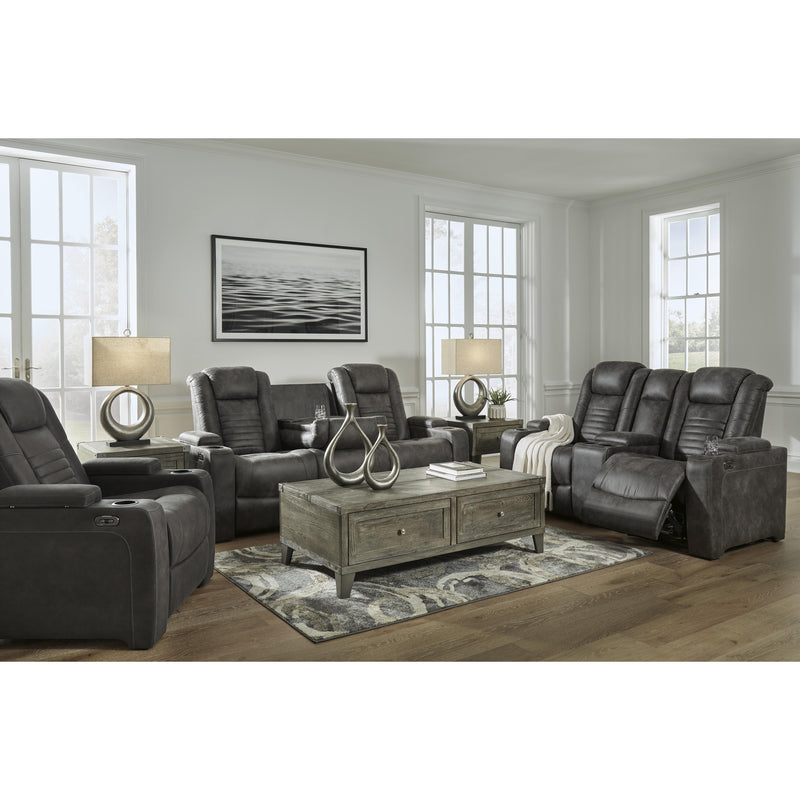 Signature Design by Ashley Soundcheck Power Leather Look Recliner 3060613 IMAGE 11