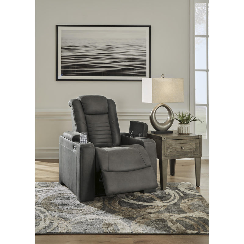 Signature Design by Ashley Soundcheck Power Leather Look Recliner 3060613 IMAGE 7