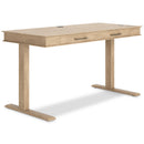 Signature Design by Ashley Elmferd H302-29 Adjustable Height Desk IMAGE 1