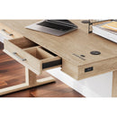 Signature Design by Ashley Elmferd H302-29 Adjustable Height Desk IMAGE 9