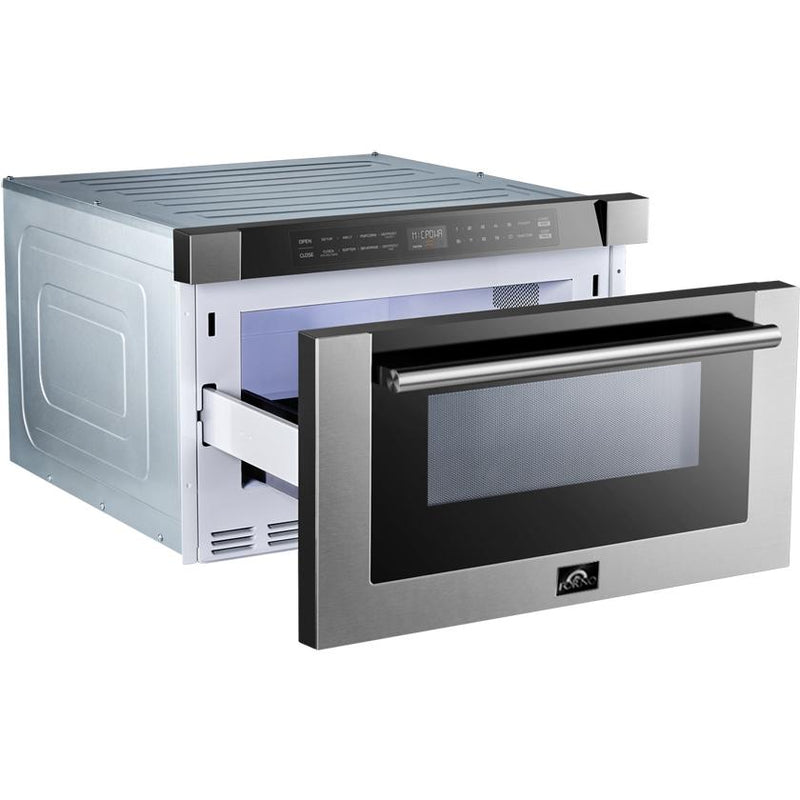 Forno 24-inch, 1.2 cu. ft. Drawer Microwave Oven FMWDR3000-24 IMAGE 2