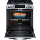 Frigidaire 30-inch Freestanding Gas Range FCFG3083AS IMAGE 2