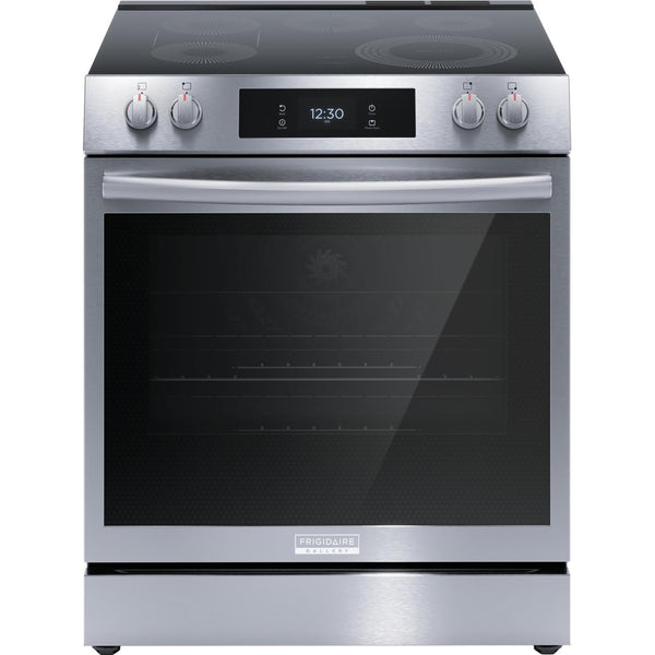 Frigidaire Gallery 30-inch Electric Range Convection Technology GCFE306CBF IMAGE 1