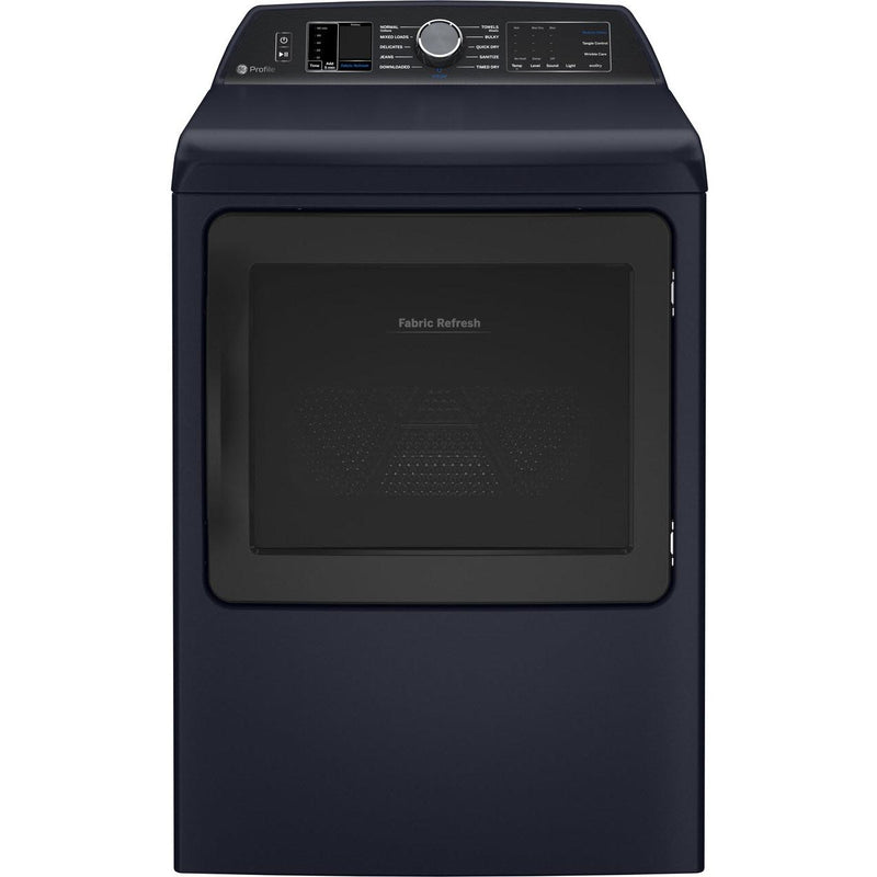 GE Profile 7.3 cu. ft. Electric Dryer with Wi-Fi PTD90EBMTRS IMAGE 1