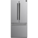 Forno 30-inch, 17.5 cu. ft. Counter-Depth French 3-Door Refrigerator with Interior Ice Maker FFFFD1974-31SB IMAGE 13
