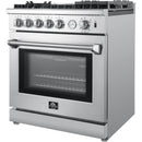 Forno 30-inch Freestanding Gas Ranger with Air Fry Technology FFSGS6276-30 IMAGE 3