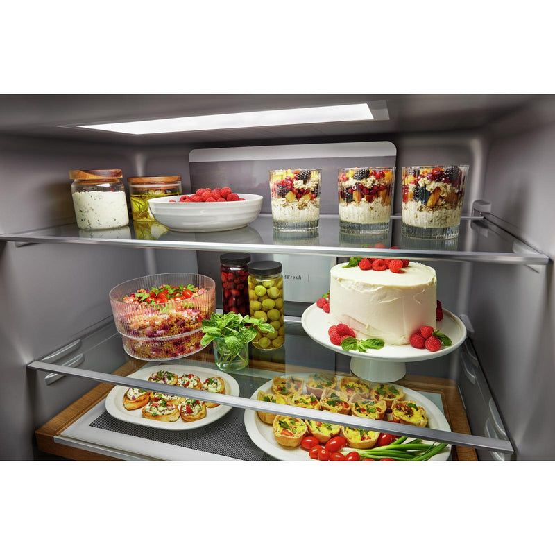 KitchenAid 36-inch, 19.4 cu.ft. Counter-Depth 4-Door Refrigerator with PrintShield™ Finish KRQC506MPS IMAGE 11