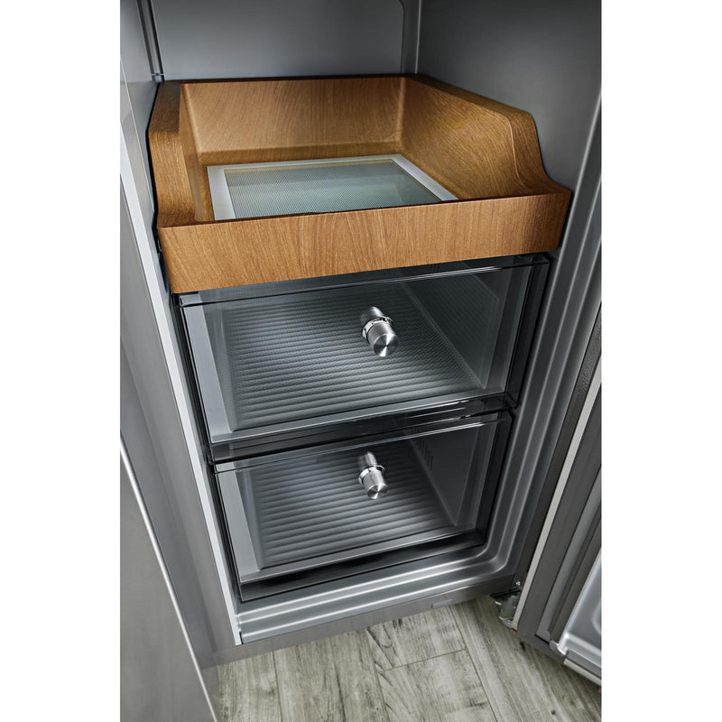 KitchenAid 36-inch, 19.4 cu.ft. Counter-Depth 4-Door Refrigerator with PrintShield™ Finish KRQC506MPS IMAGE 13