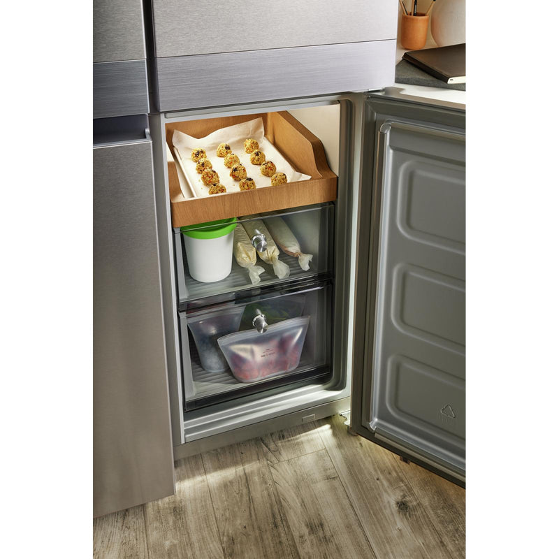 KitchenAid 36-inch, 19.4 cu.ft. Counter-Depth 4-Door Refrigerator with PrintShield™ Finish KRQC506MPS IMAGE 14