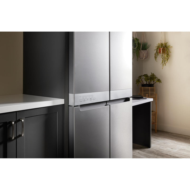 KitchenAid 36-inch, 19.4 cu.ft. Counter-Depth 4-Door Refrigerator with PrintShield™ Finish KRQC506MPS IMAGE 18