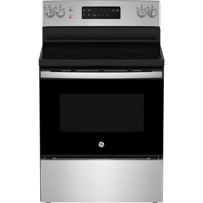 GE 30-inch Freestanding Electric Range JCBS630SVSS IMAGE 1