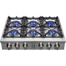 Forno 36-inch Gas Rangetop with 6 Burners FCTGS5751-36 IMAGE 1