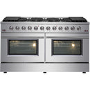 Forno 60-inch Freestanding Gas Range with Convection FFSGS6244-60 IMAGE 1