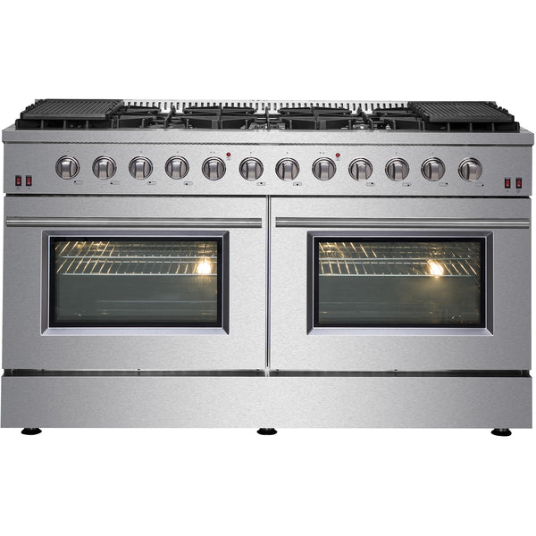 Forno 60-inch Freestanding Gas Range with Convection FFSGS6244-60 IMAGE 1
