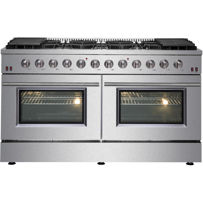 Forno 60-inch Freestanding Gas Range with Convection FFSGS6244-60 IMAGE 1