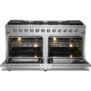 Forno 60-inch Freestanding Gas Range with Convection FFSGS6244-60 IMAGE 2