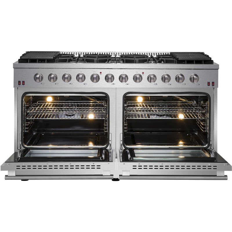 Forno 60-inch Freestanding Gas Range with Convection FFSGS6244-60 IMAGE 2