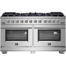 Forno 60-inch Freestanding Gas Range with Convection FFSGS6260-60 IMAGE 1