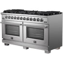 Forno 60-inch Freestanding Gas Range with Convection FFSGS6260-60 IMAGE 3