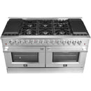 Forno 60-inch Freestanding Dual Fuel Range with Convection FFSGS6156-60 IMAGE 5