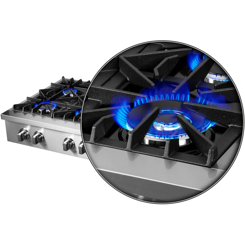 Forno Cossato 48-inch Gas Rangetop FCTGS5737-48 IMAGE 5