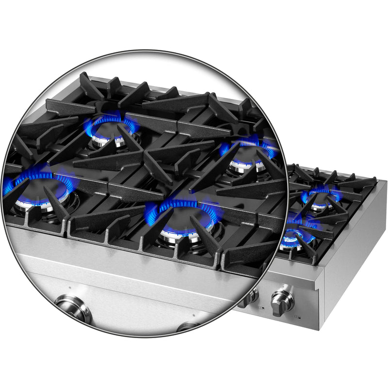 Forno Cossato 36-inch Gas Rangetop FCTGS5737-36 IMAGE 7