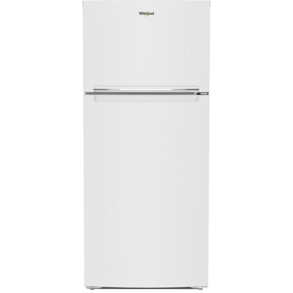 Whirlpool 28-inch, 16.6 cu. ft. Freestanding Top Freezer Refrigerator WRTX5028PW IMAGE 1
