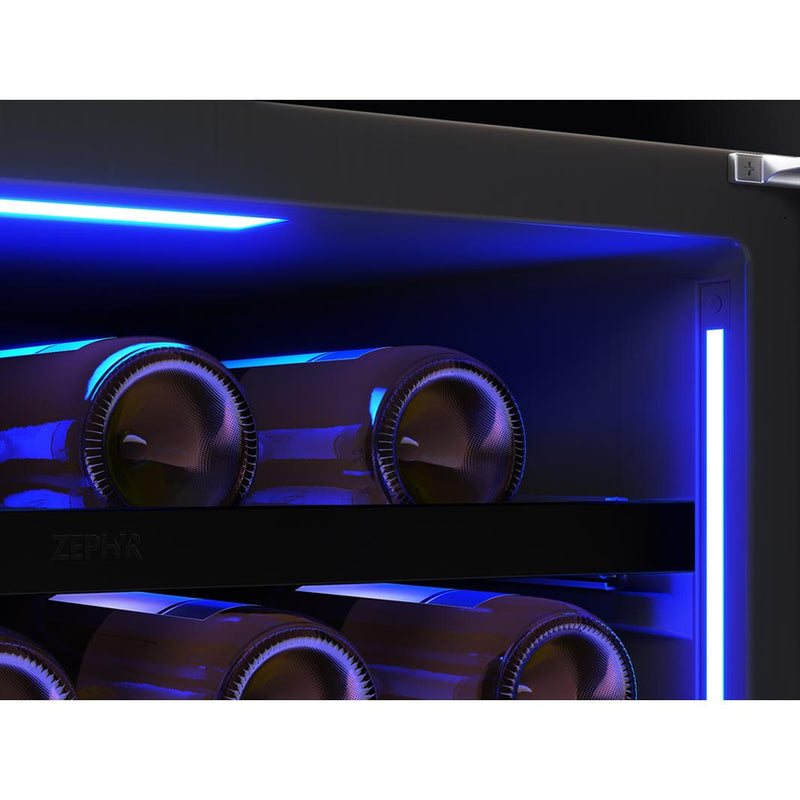 Zephyr 45-Bottle Presrv™ Wine Cooler with Dual Zone PRW24C02CPG IMAGE 7