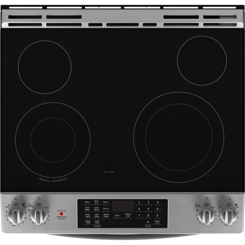 GE 30-inch Electric Range with Convection Technology JCS830SVSS IMAGE 4