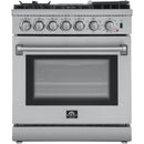 Forno 30-inch Freestanding Dual Fuel Range FFSGS6196-30 IMAGE 1