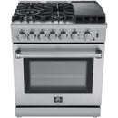 Forno 30-inch Freestanding Dual Fuel Range FFSGS6196-30 IMAGE 5