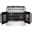 Forno 36-inch Freestanding Dual Fuel Range with True European Convection Technology FFSGS6356-36 IMAGE 2