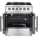 Forno 30-inch Freestanding Gas Range with French Door FFSGS6444-30 IMAGE 2