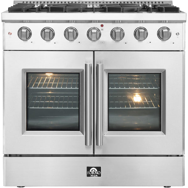 Forno 36-inch Freestanding Gas Range with Convection Technology FFSGS6444-36 IMAGE 1