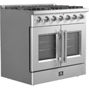 Forno 36-inch Freestanding Gas Range with Convection Technology FFSGS6444-36 IMAGE 3