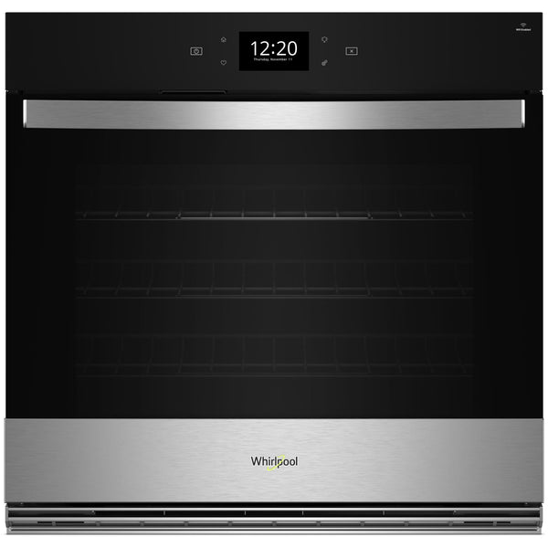 Whirlpool 30-inch 5.0 cu. ft. Single Wall Oven with Air Fry WOES7030PZ IMAGE 1