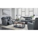 Signature Design by Ashley Mindanao U5950415C Power Reclining Sofa with Adjustable Headrest IMAGE 16
