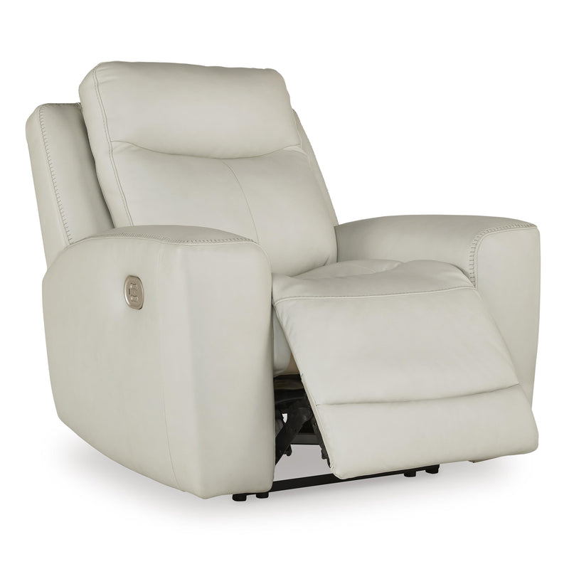 Signature Design by Ashley Mindanao Power Leather Match Recliner U5950513C IMAGE 2