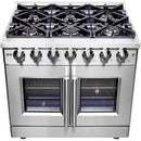 Forno 36-inch Freestanding Dual Fuel Range with True Convection Technology FFSGS6325-36 IMAGE 1