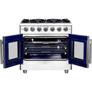 Forno 36-inch Freestanding Dual Fuel Range with True Convection Technology FFSGS6325-36 IMAGE 2
