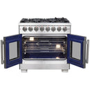 Forno 36-inch Freestanding Dual Fuel Range with True Convection Technology FFSGS6387-36 IMAGE 2