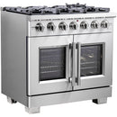 Forno 36-inch Freestanding Gas Range with Convection Technology FFSGS6460-36 IMAGE 3