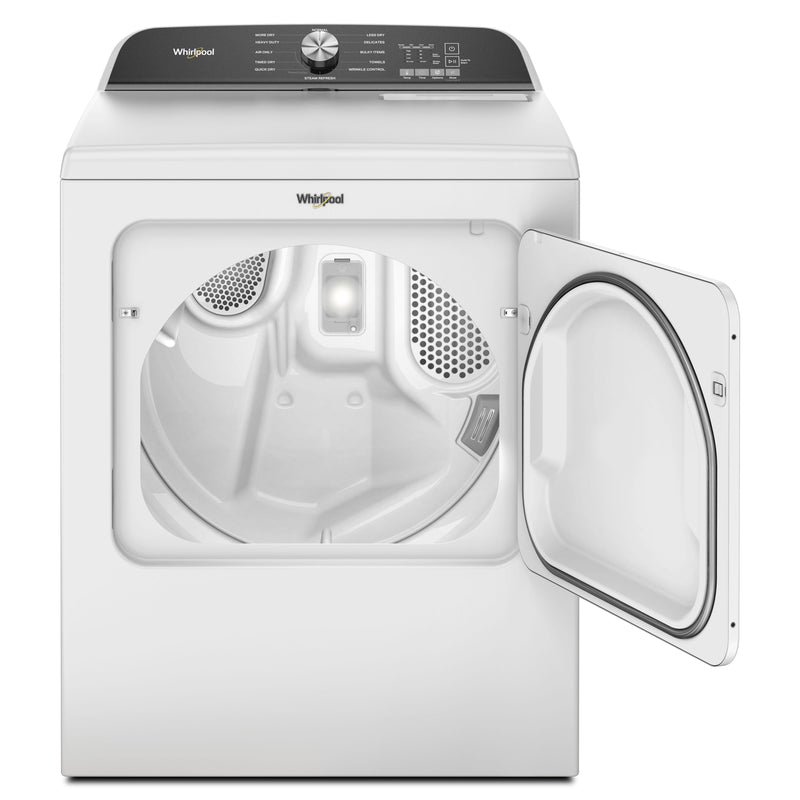 Whirlpool 7.0 cu.ft Gas Dryer with SteamFresh® Cycle WGD6150PW IMAGE 2