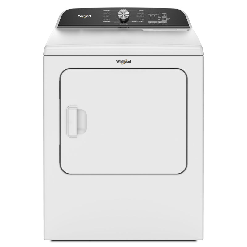 Whirlpool 7.0 cu. ft Electric Dryer with SteamFresh® Cycle YWED6150PW IMAGE 1