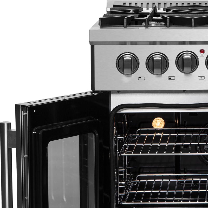 Forno 30-inch Freestanding Dual Fuel Range with French Door FFSGS6356-30 IMAGE 14