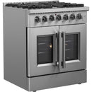 Forno 30-inch Freestanding Dual Fuel Range with French Door FFSGS6356-30 IMAGE 5