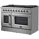 Forno 48-inch Freestanding Gas Range with Convection Technology FFSGS6444-48 IMAGE 3