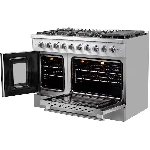 Forno 48-inch Freestanding Gas Range with Convection Technology FFSGS6444-48 IMAGE 5