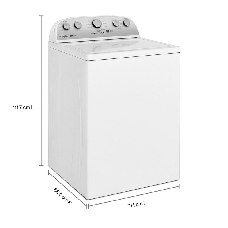 Whirlpool 4.4 - 4.5 cu. ft. Top Loading Washer WTW4957PW IMAGE 8