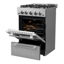 Forno Breno 24-inch Freestanding Gas Range FFSGS6290-24 IMAGE 16